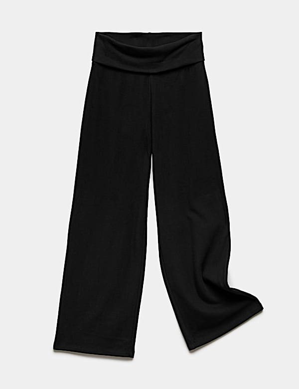 Cosy Foldover Wide Leg Trousers (6-16 Yrs)