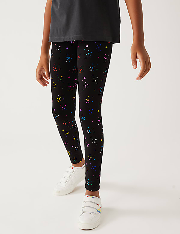 Cotton Rich Star Leggings