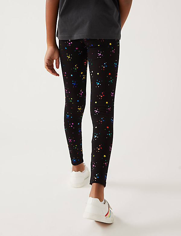 Cotton Rich Star Leggings