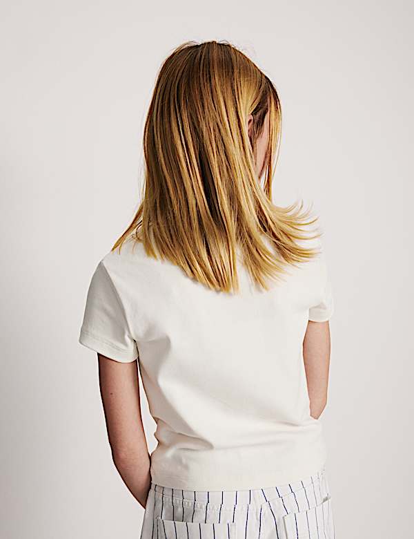 Cotton Rich Seaside Graphic T-Shirt (6-16 Yrs)