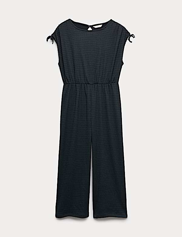 Floral Crinkle Wide Leg Jumpsuit (6-16 Yrs)