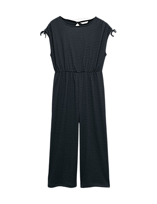 Floral Crinkle Wide Leg Jumpsuit (6-16 Yrs)