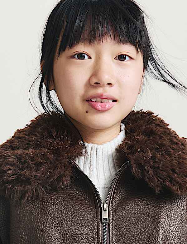 Padded Faux Fur Trim Jacket - NZ