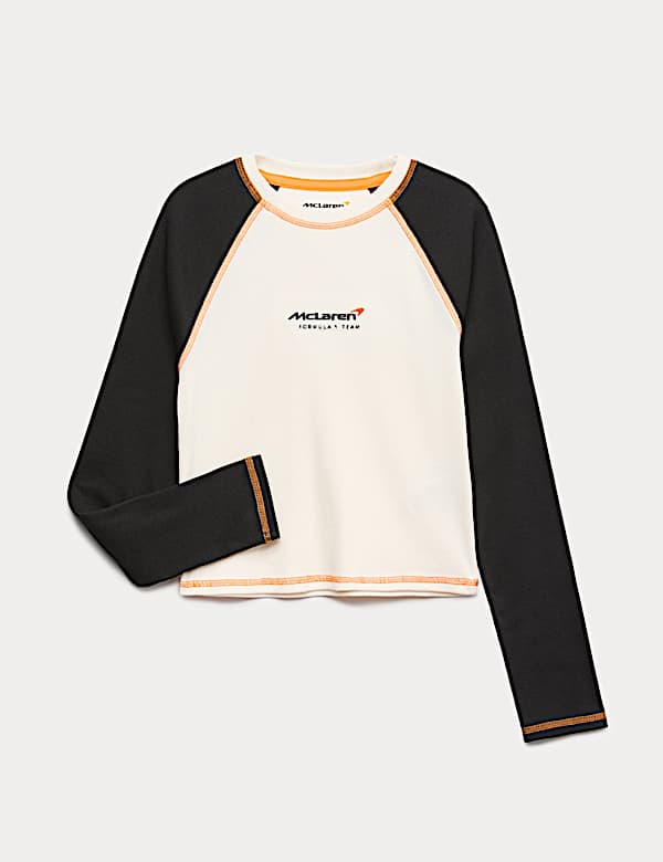 Haut court en coton à motif McLaren™ (du 6 au 16 ans) - LU