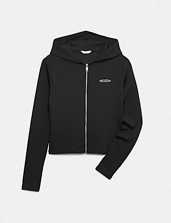 Sporty Zip Through Hoodie (6-16 Yrs)