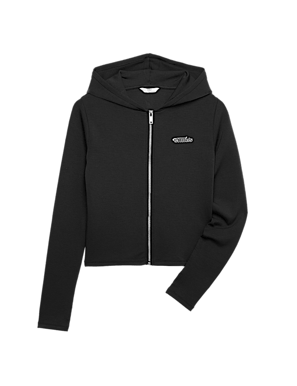 Sporty Zip Through Hoodie (6-16 Yrs)