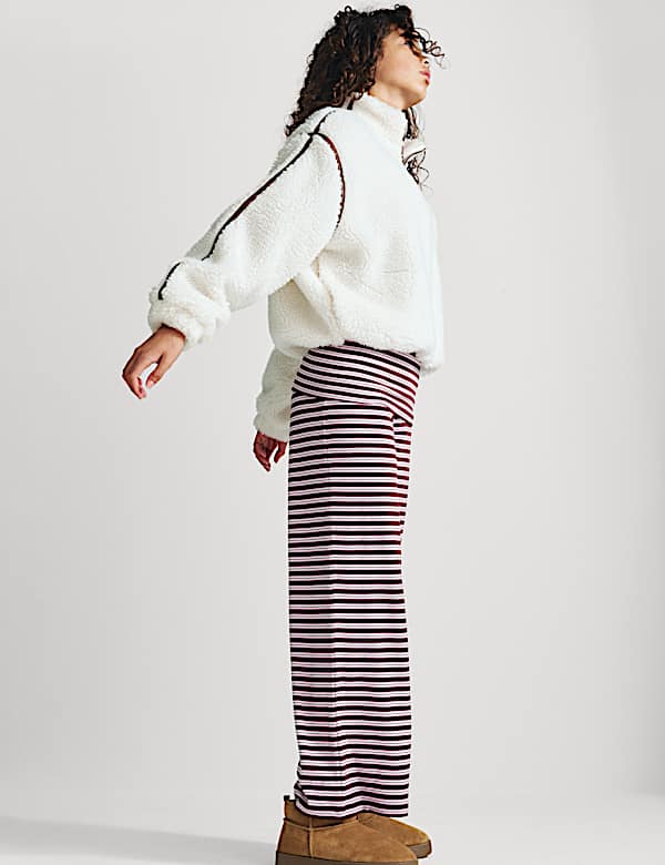 Quarter Zip Borg Fleece Sweatshirt (6-16 Yrs) - FI
