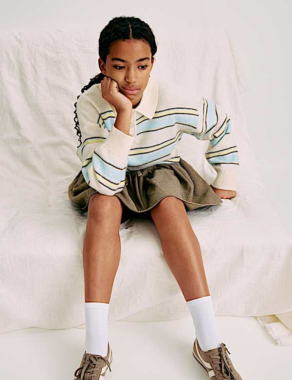 Checked Skirt (6-16 Yrs) - DE