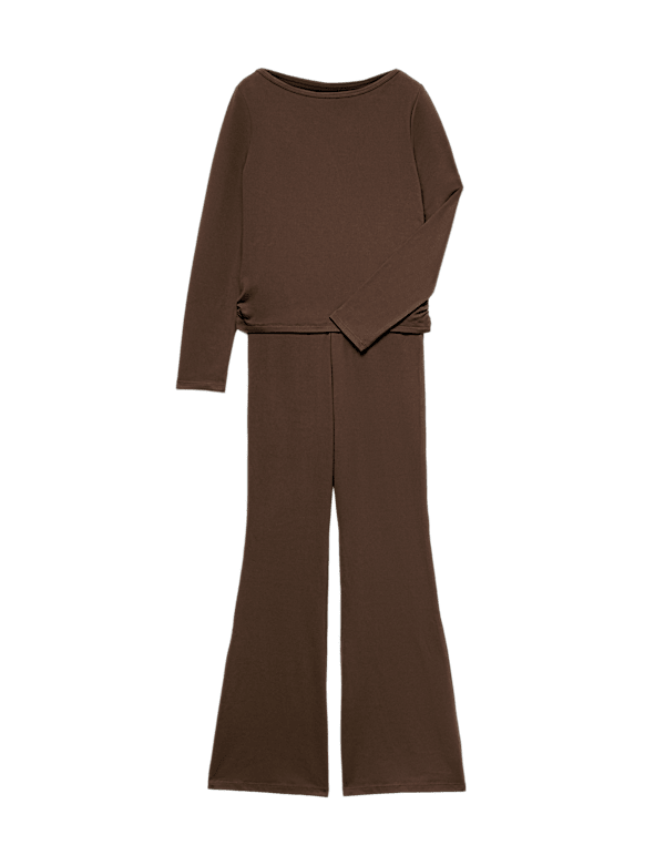 2 Piece Soft Touch Top and Kickflare Set (6-16 Yrs)