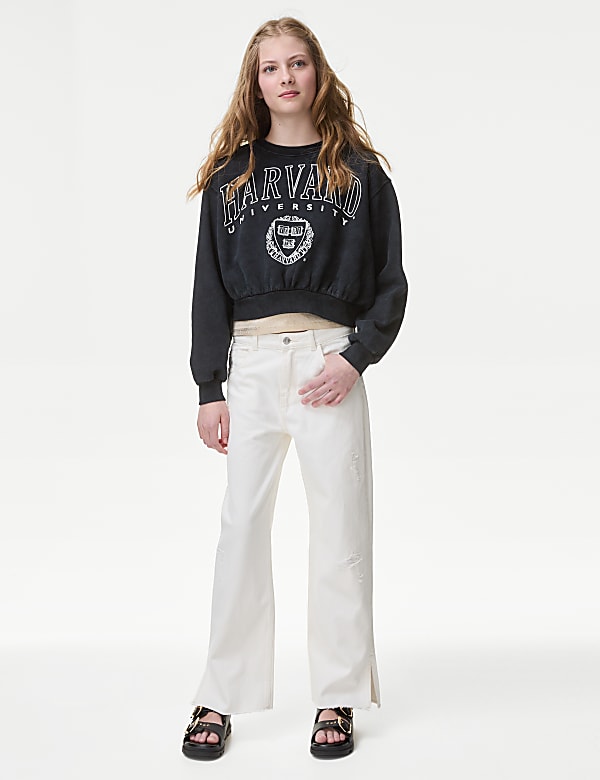 Cotton Rich Harvard University Sweatshirt (6-16 Yrs) - MX