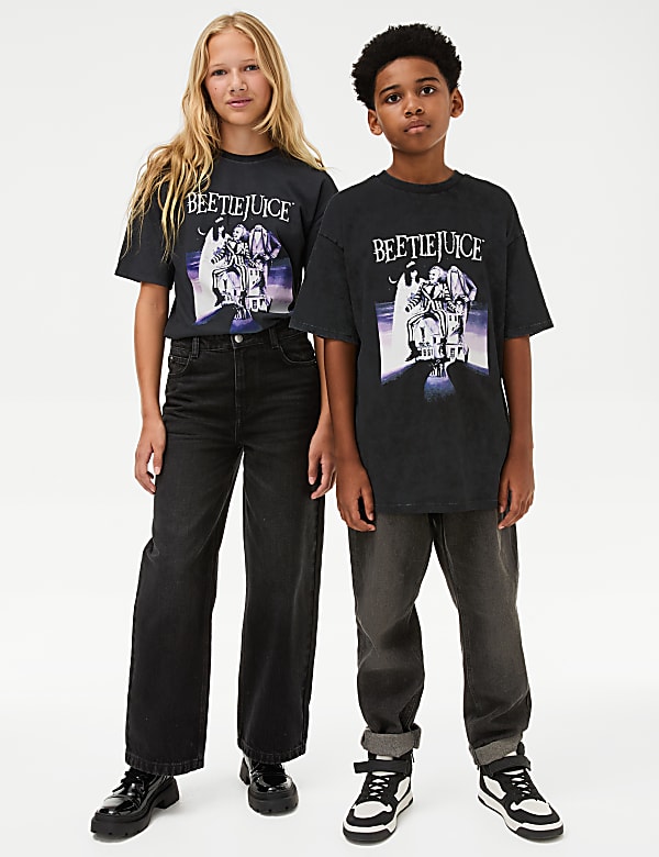 Pure Cotton Beetlejuice T-Shirt (6-16 Yrs)
