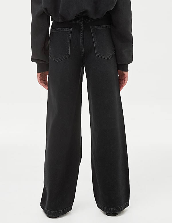 Wicked™ Diamante Wide Leg Jeans (6-16 Yrs)