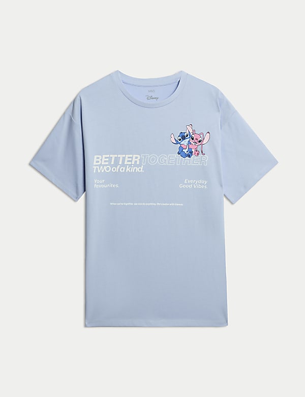 Pure Cotton Lilo & Stitch&trade; T-Shirt (6-16 Yrs) - JP