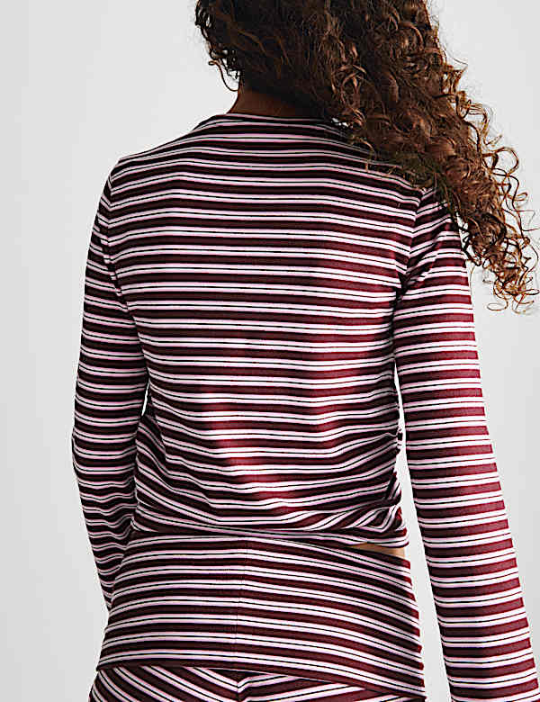 Cosy Striped Long Sleeve Top (6-16 Yrs) - CA