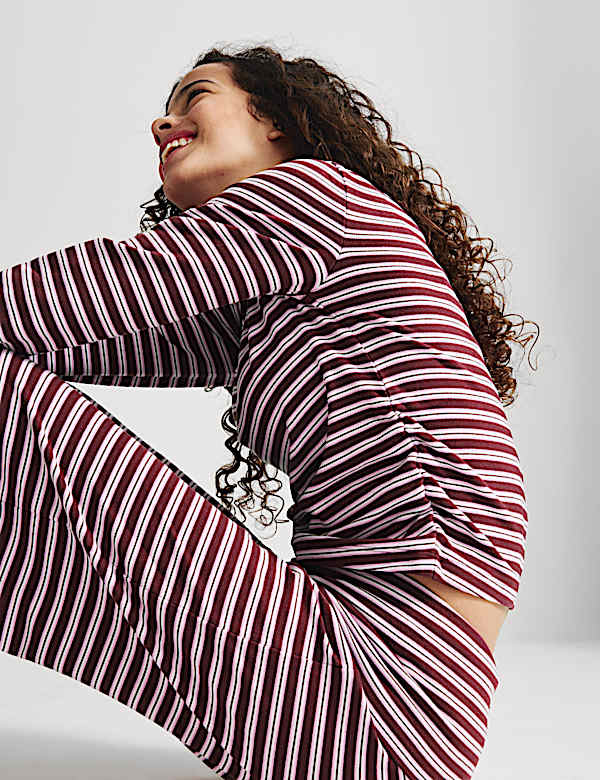 Cosy Striped Long Sleeve Top (6-16 Yrs) - CA