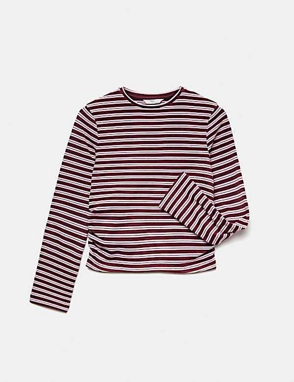 Cosy Striped Long Sleeve Top (6-16 Yrs) - CA