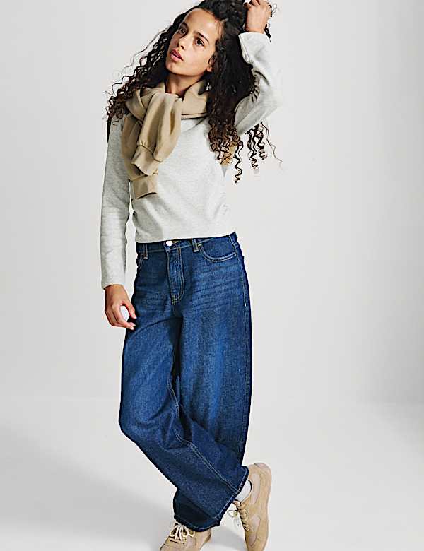Cosy Striped Long Sleeve Top (6-16 Yrs) - PL