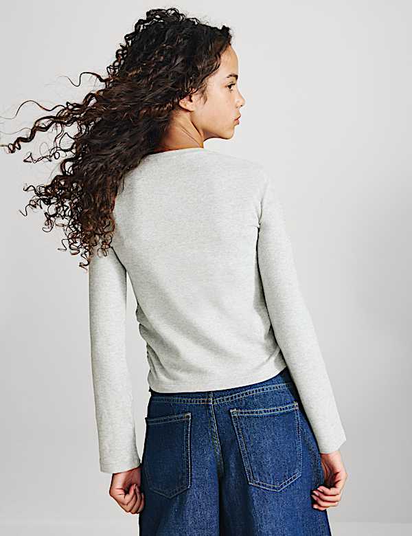 Cosy Striped Long Sleeve Top (6-16 Yrs) - PL