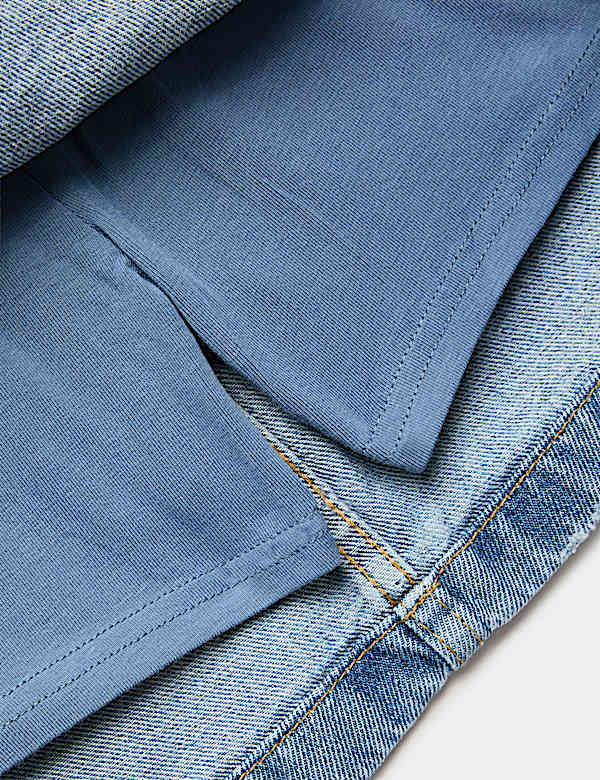 Denim Mini Skirt (6-16 Yrs)