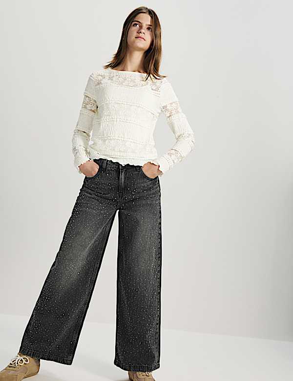 Lace Top (6-16 Yrs) - CN