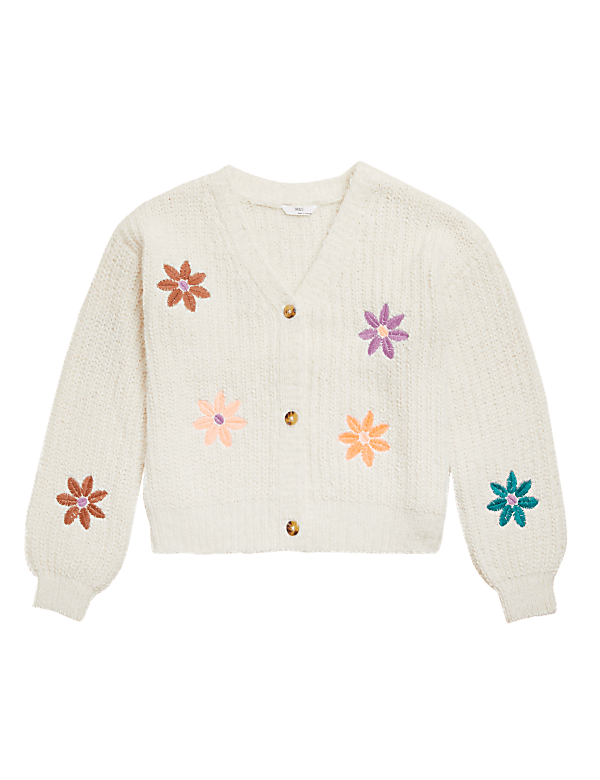 Embroidered Cardigan