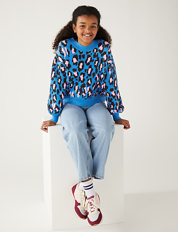 Leopard Knit Jump