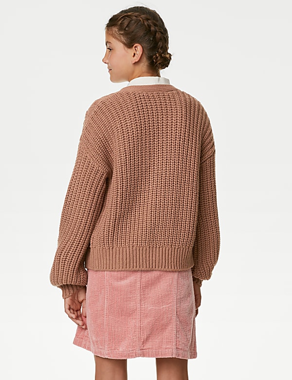 Cable Knit Cardigan (6-16 Yrs)