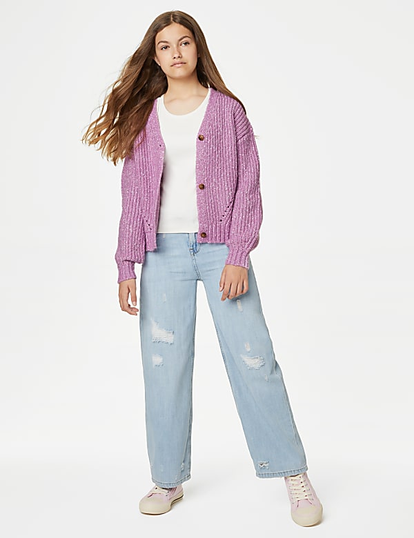 Plain Cardigan (6-16 Yrs)
