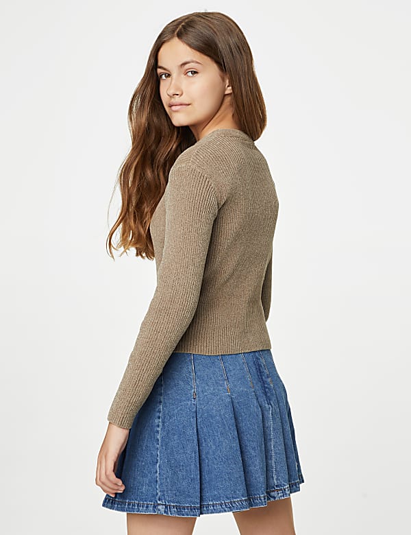 Knitted Striped Jumper (6-16 Yrs)