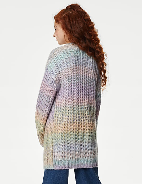 Cotton Blend Rainbow Cardigan (6-16 Yrs)