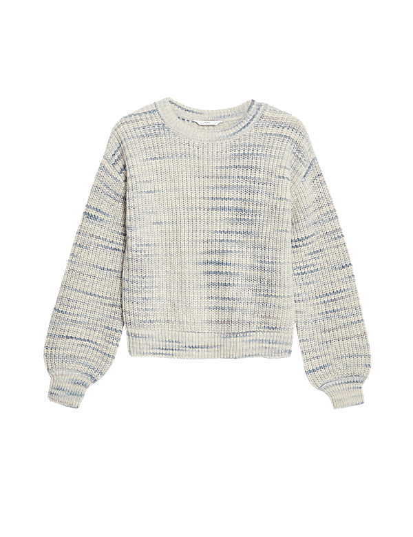 Cotton Rich Patterned Jumper (6-16 Yrs)