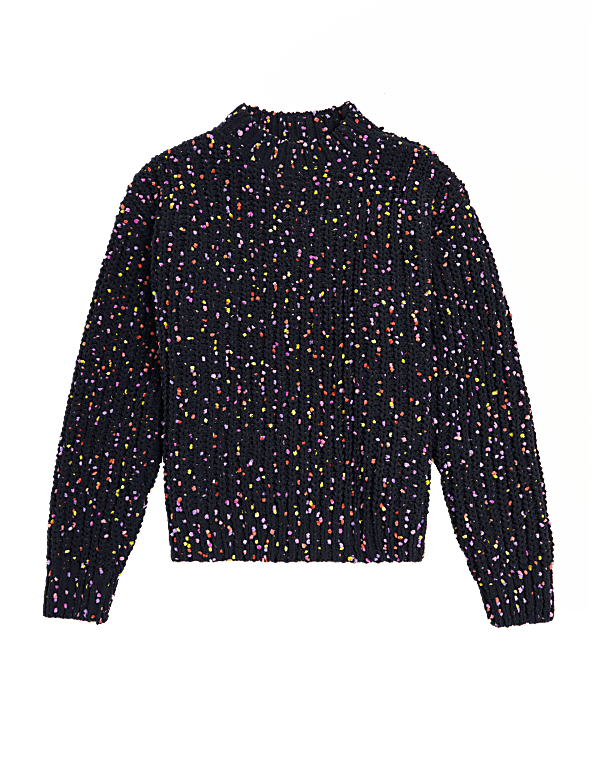 Chenille Multicoloured Jumper (6-16 Yrs)