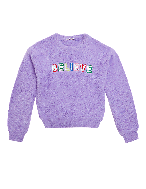 Believe Slogan Jumper (6-16 Yrs)