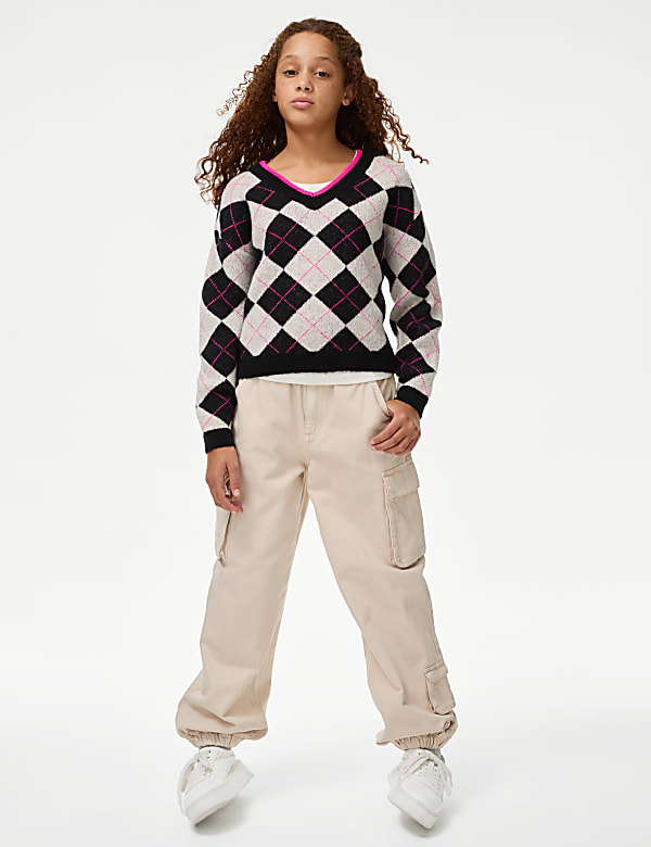 Argyle Jumper (6-16 Yrs)