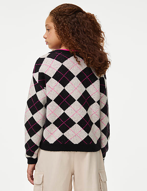 Argyle Jumper (6-16 Yrs)
