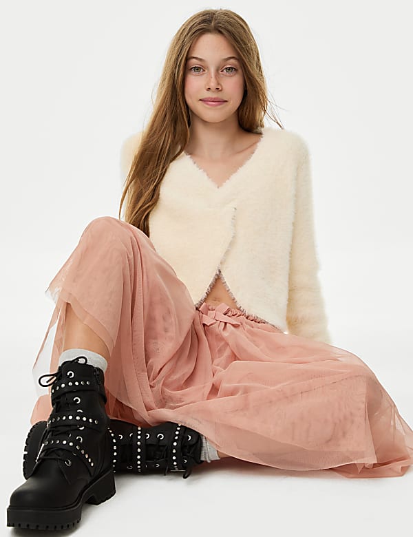 Marks and spencer fluffy jumper on sale