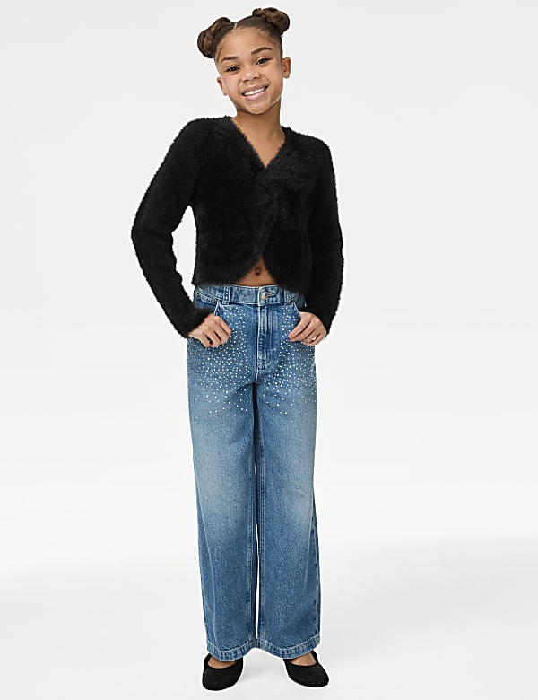 Flauschiger Pullover (6&ndash;16 Jahre) - AT