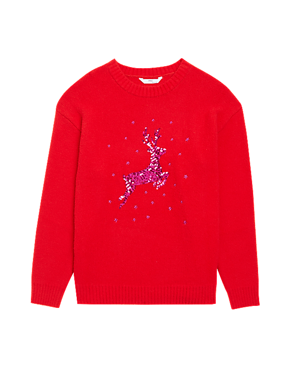Knitted Reindeer Jumper