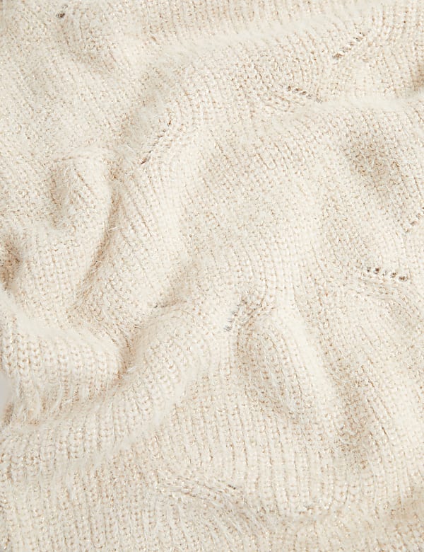 Fluffy Knit Dress (6-16 Yrs)