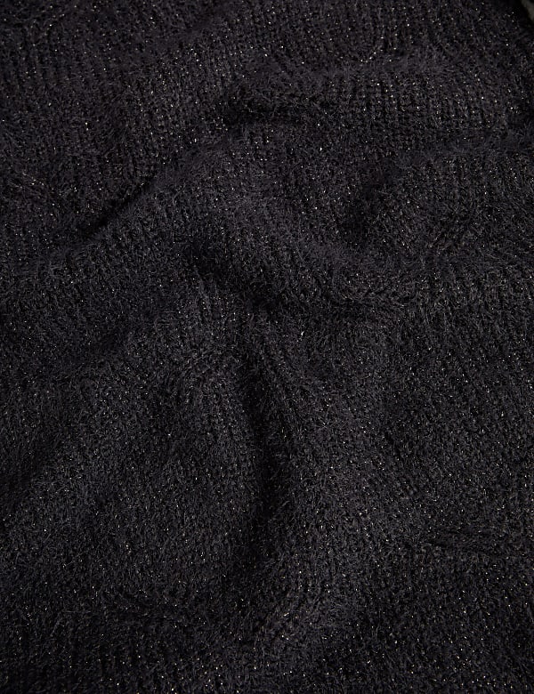 Fluffy Knit Dress (6-16 Yrs)