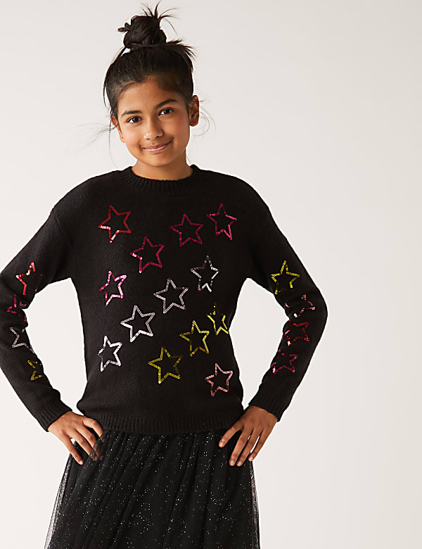 Sequin Star Jumper