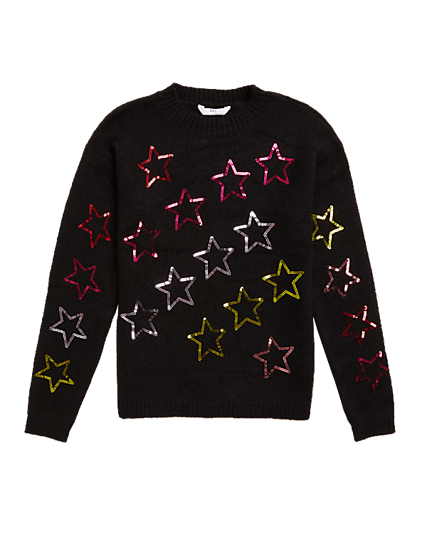 Sequin Star Jumper