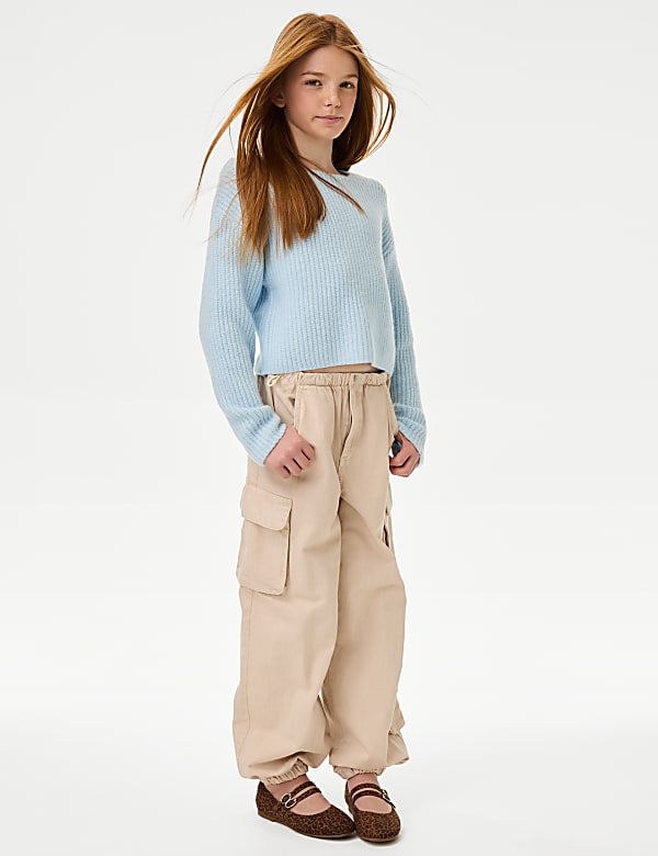 Strickpullover aus Chenille (2&ndash;16 J.) - AT