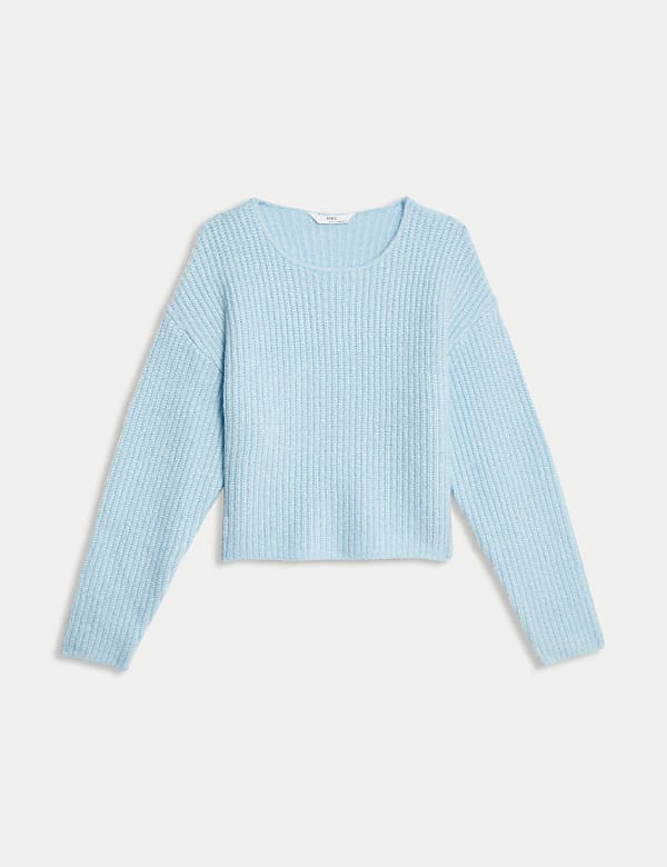 Strickpullover aus Chenille (2&ndash;16 J.) - AT