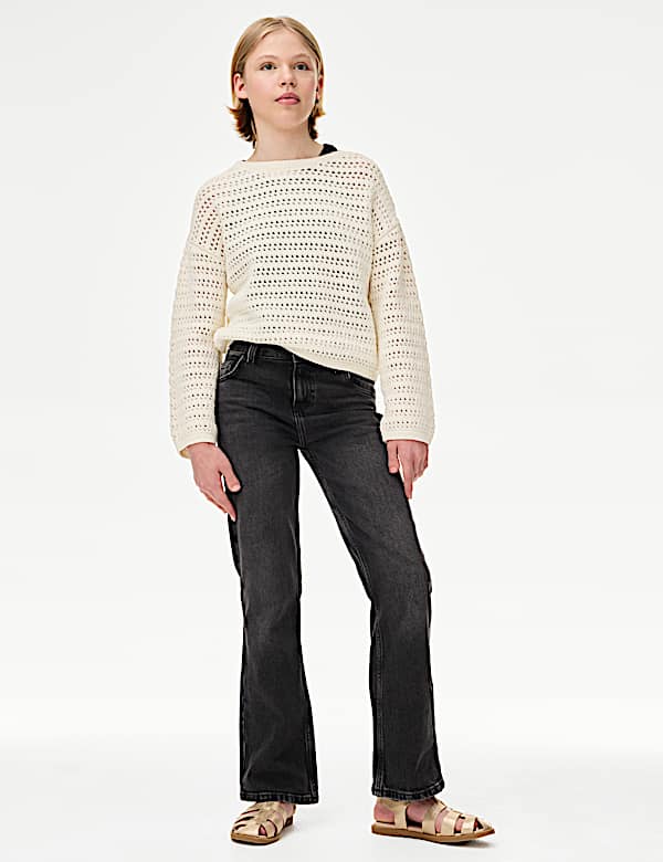 Cotton Rich Knitted Jumper (6-16 Yrs) - CA