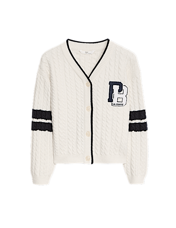 Varsity Oversized Cardigan (6-16 Yrs)