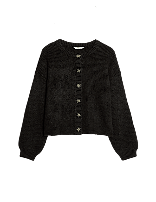 Ribbed Knitted Cardigan (6-16 Yrs)