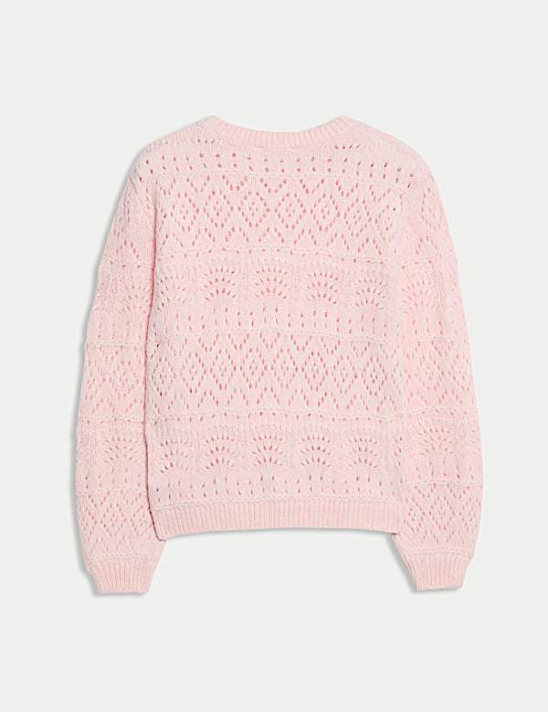 Patterned Knitted Jumper (2-16 Yrs)