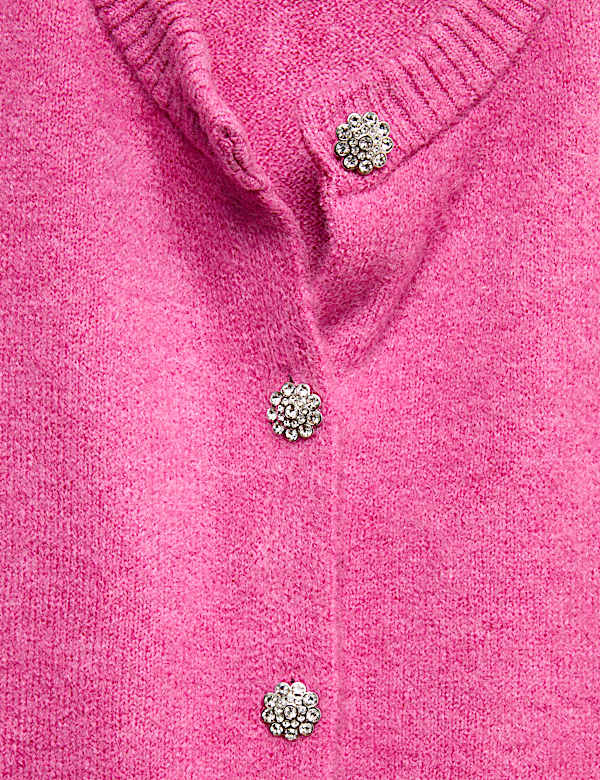 Button Through Knitted Vest (6-16 Yrs)