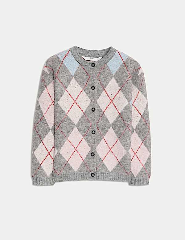 Gilet boutonné à motif écossais (du 6 au 16 ans) - BE